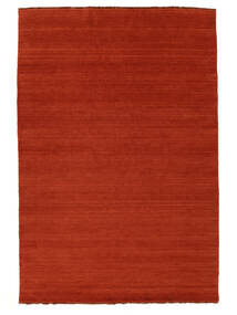  Handloom Fringes - Rouille/Rouge Tapis 160X230 Moderne Rouge Foncé (Laine, Inde)