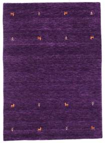  Gabbeh Loom Two Lines - Violet Tapis 140X200 Moderne Violet Foncé (Laine, Inde)