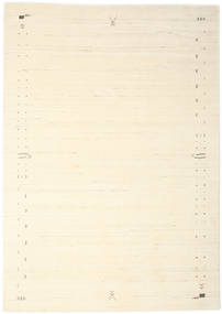  Gabbeh Loom Frame - Blanc Écru Tapis 240X340 Moderne Beige/Blanc/Crème (Laine, Inde)