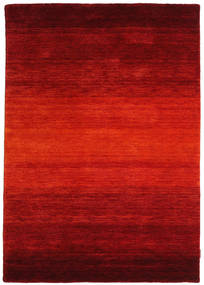  Gabbeh Rainbow - Rouge Tapis 140X200 Moderne Rouille/Rouge/Rouge Foncé (Laine, Inde)