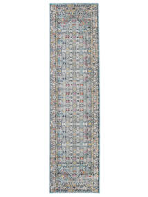  Chillon - Clair Bleu/Multi Tapis 80X300 Moderne Tapis De Couloir Blanc/Crème/Gris Foncé ( Turquie)