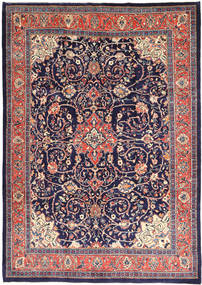 241X345 Tapis D'orient Mahal Tapis Violet Foncé/Rouge (Laine, Perse/Iran)