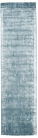  Broadway - Bleu Glace Tapis 80X300 Moderne Tapis De Couloir Bleu Clair ( Inde)