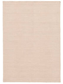  Kilim Loom - Misty Pink Tapis 160X230 Moderne Tissé À La Main Rose Clair (Laine, Inde)