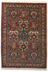Tapis D'orient Bakhtiar Collectible 108X153 Noir/Rouge Foncé (Laine, Perse/Iran)