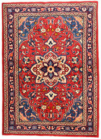  Sarough Tapis 112X158 D'orient Fait Main Violet Foncé/Rouge Foncé (Laine, Perse/Iran)