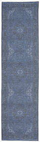  Azura Oriental - Bleu Foncé Tapis 80X300 Moderne Tapis De Couloir Bleu Foncé ()